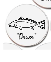 Everglades Collection: "Drum" Ball Marker